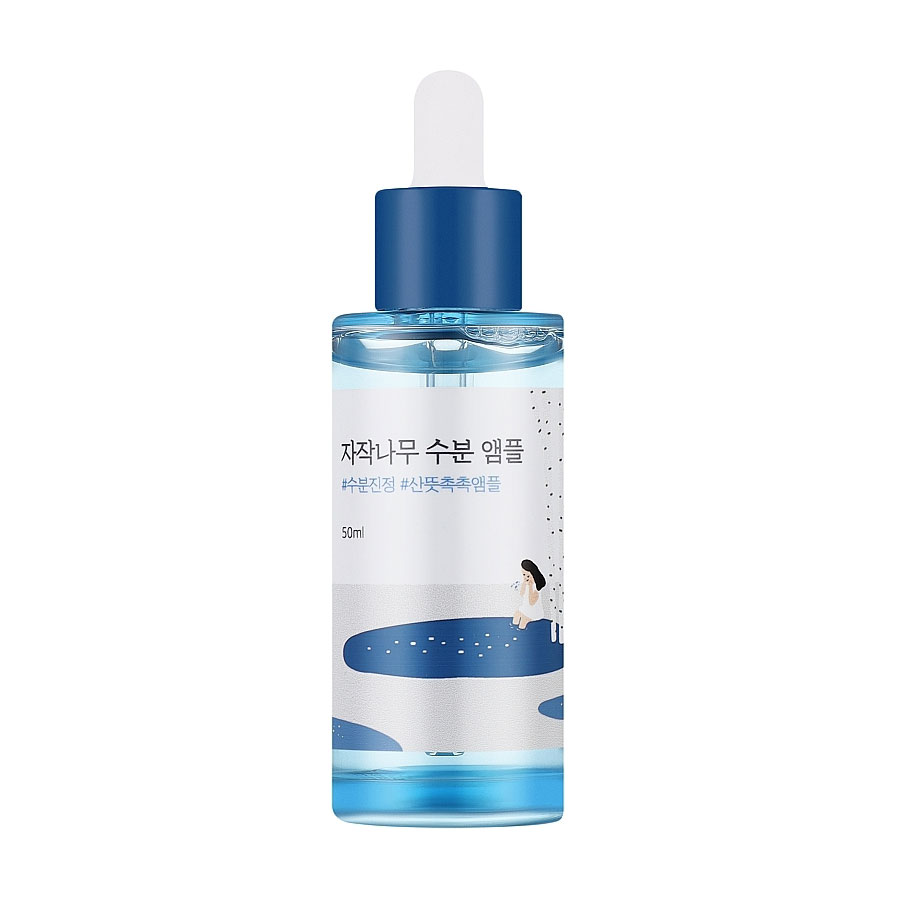 Зволожувальна концентрована сироватка для обличчя Round Lab Birch Juice Moisturizing Ampoule з березовим соком, 50 мл